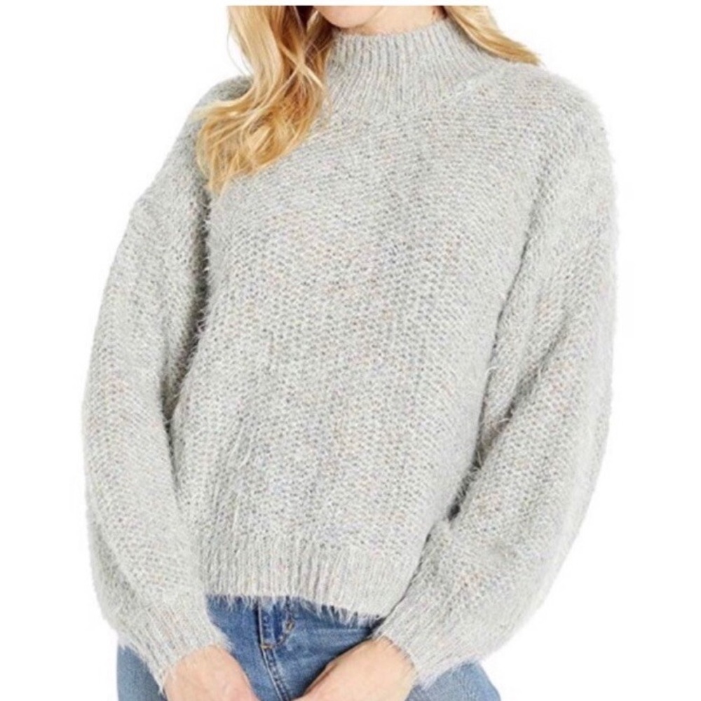 Joie Markita Funnel Neck Balloon
Sleeve Sweater